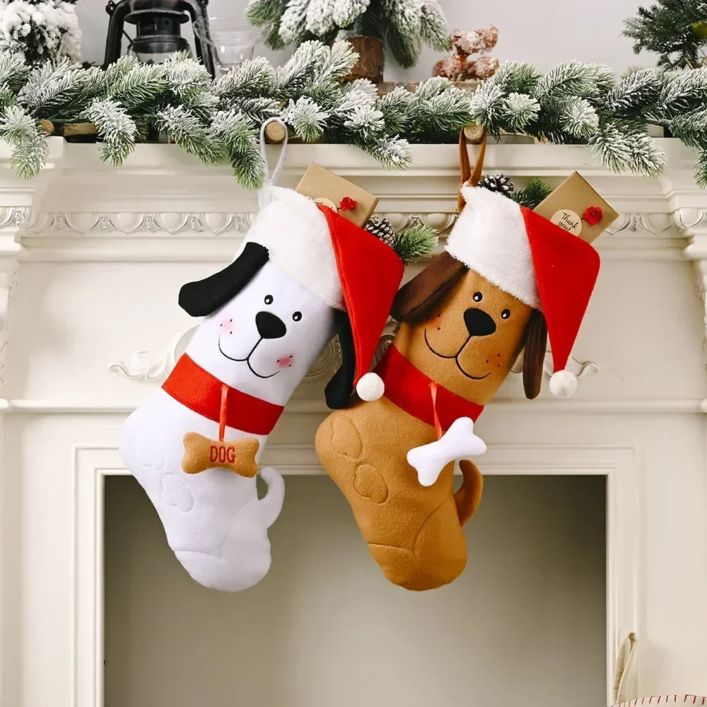 Hunde knochen form Weihnachts  – Christmas Stocking Hanging Bewertung und Preis