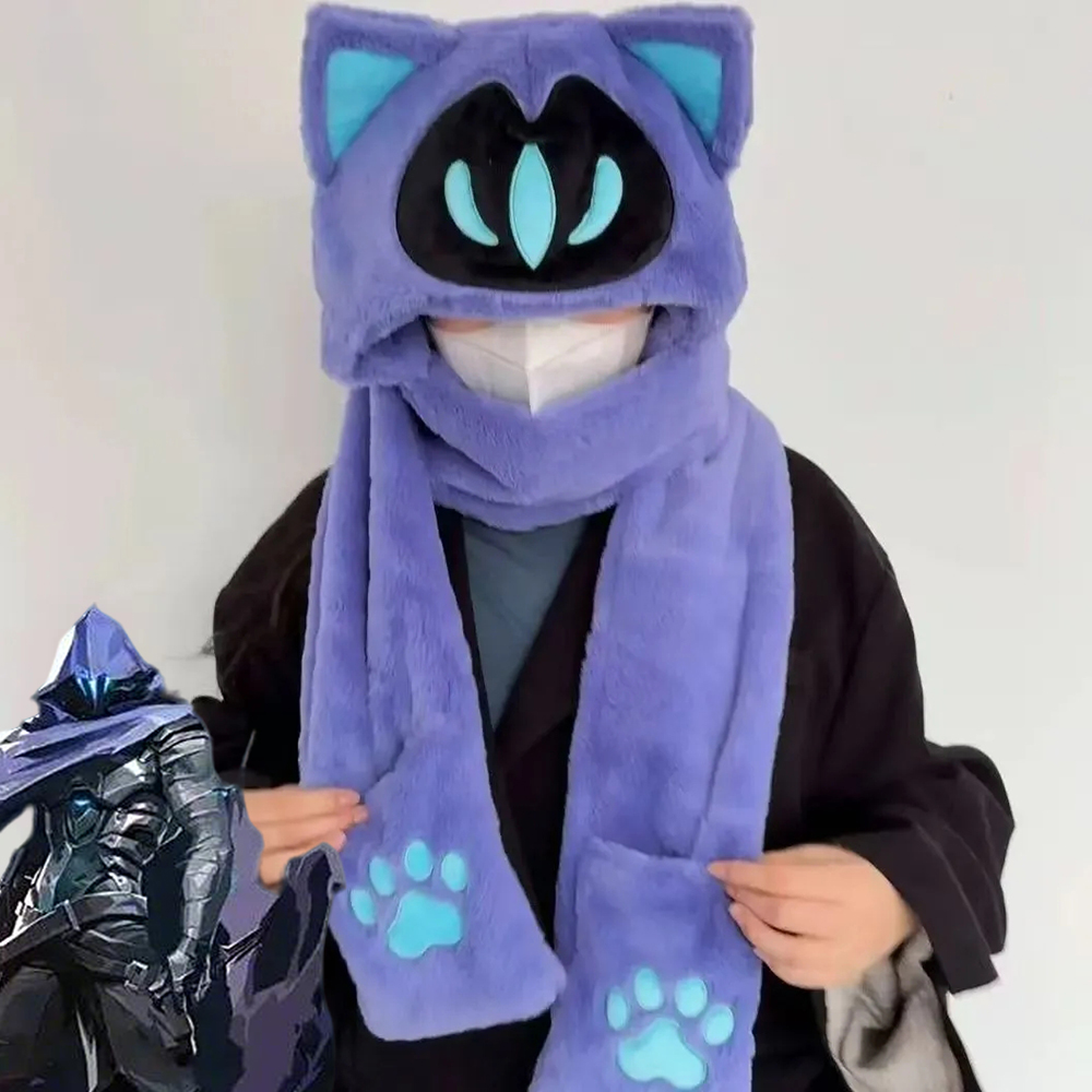 Spiel VALORANT Omen Cosplay Hu – Santa Hat Plush Bewertung und Preis