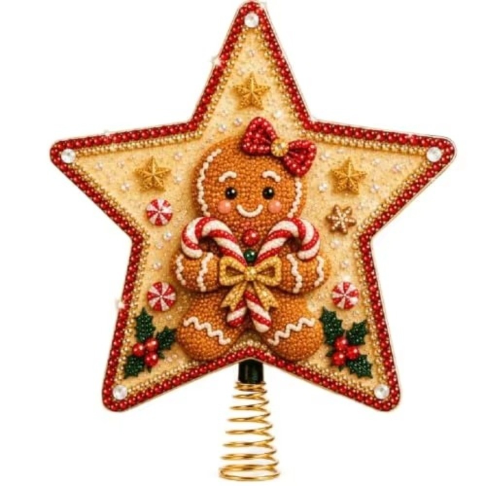 Sternförmiger Weihnachtsbaumsp – Star Tree Topper Bewertung und Preis