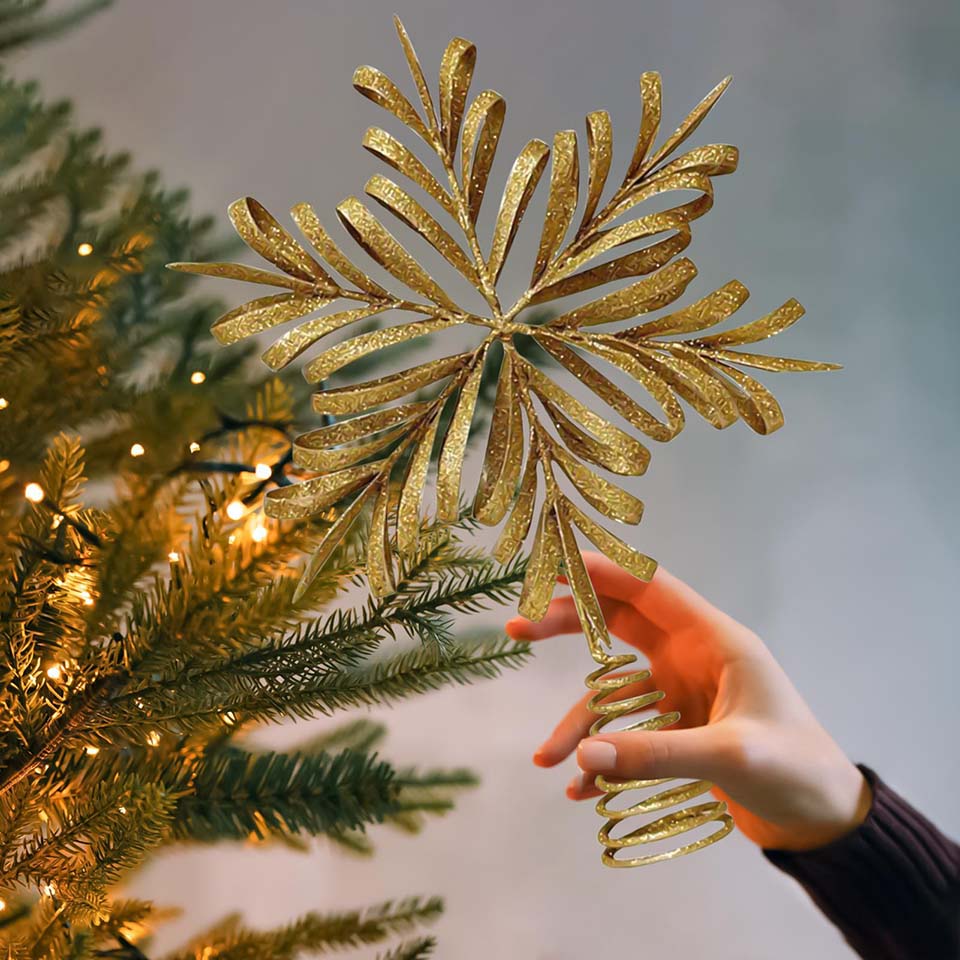 Stern-Weihnachtsbaumspitze, ho – Star Tree Topper Bewertung und Preis