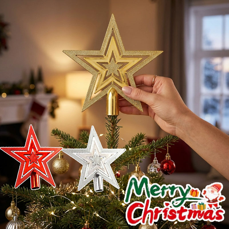 1-20 Stück Fünfzackiger Stern  – Star Tree Topper Bewertung und Preis