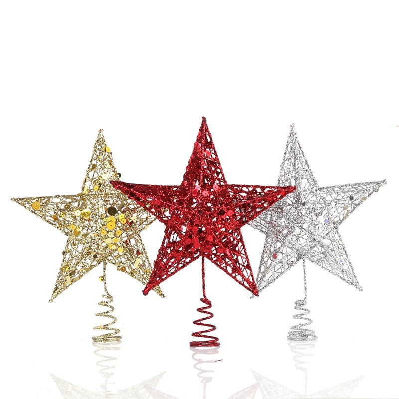 Glitzernder Weihnachtsbaumspit – Star Tree Topper Bewertung und Preis