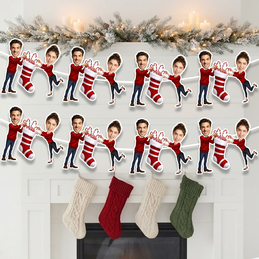 8/16/24-teiliger personalisier – Christmas Stocking Hanging Bewertung und Preis